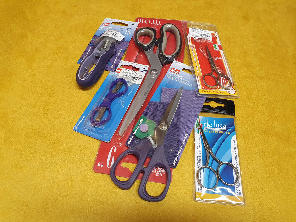 Forbici A Zig-Zag Basteline - Per Stoffa E Bricolage, Acciaio Inox, Con Custodia - Foto 4