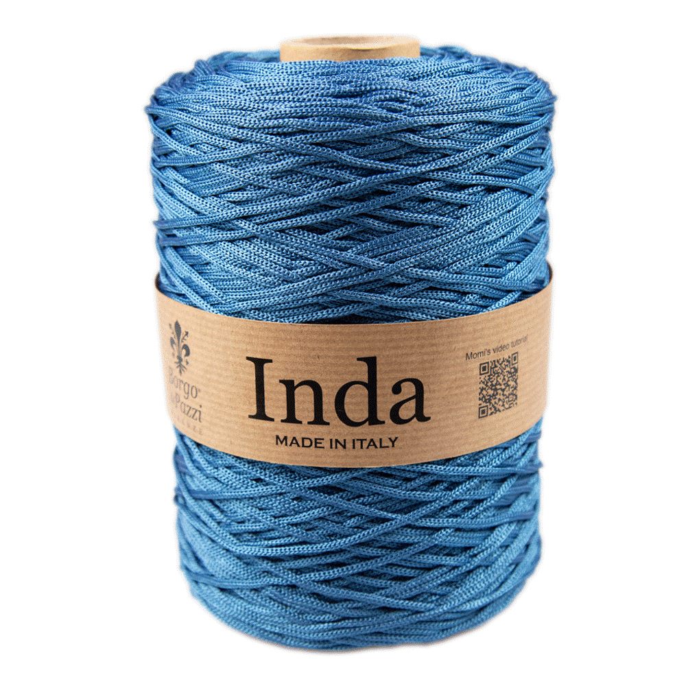 Fettuccia Ares per Borse Hand Made ad Uncinetto Piatta Lucida Rocch