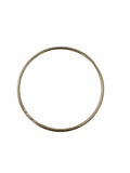 Manico Anello Metallo Tondo per Borsa Nickel Free 3 Colori 3 Misure