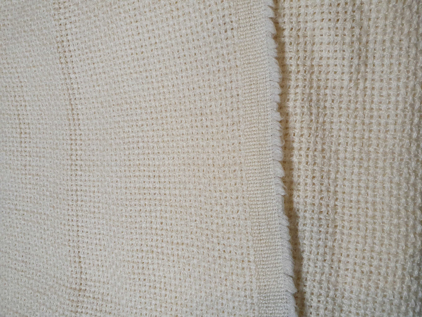 Tela Aida Mistolana 21 Fori 180cm Ecrù 1 mt Ricamo Punto Croce Mouliné