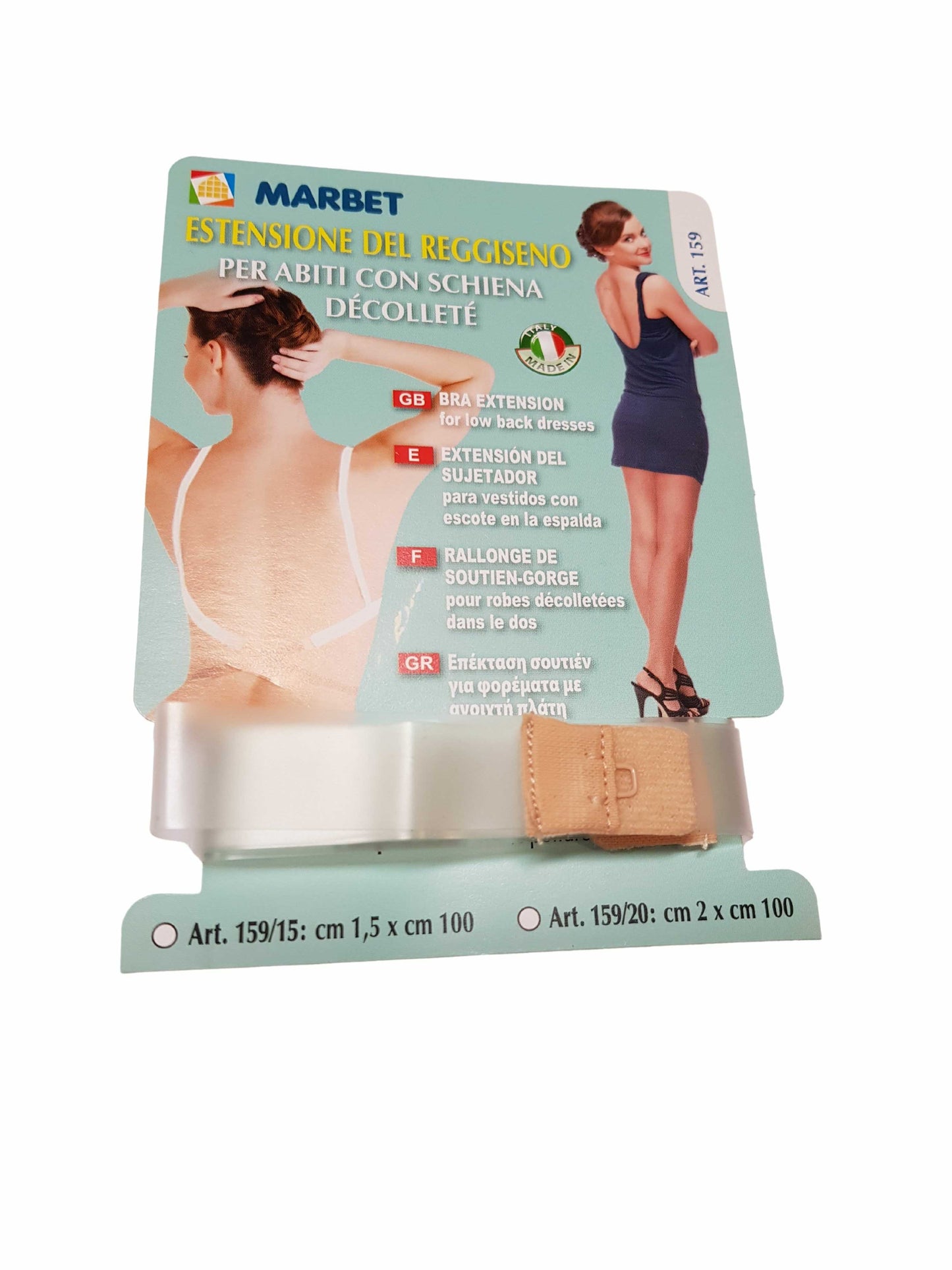 Estensione del Reggiseno per Abiti con Schiena Décolleté Marbet 159