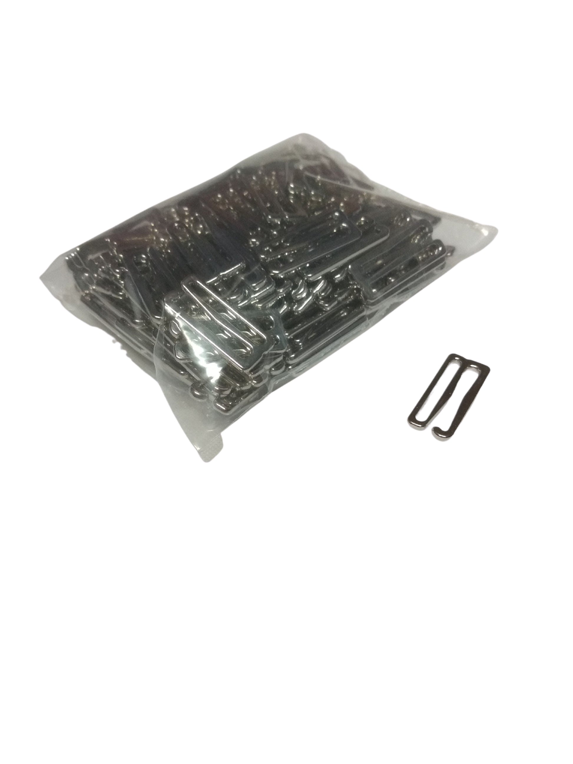 Ganci Passanti per Corsetteria Reggiseno Aperti 6 Misure 3 Colori 