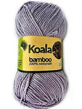 5 gomitoli Filato Koala in Bamboo Naturale 100% TreSfere in Confezione da 250gr 10 Colori