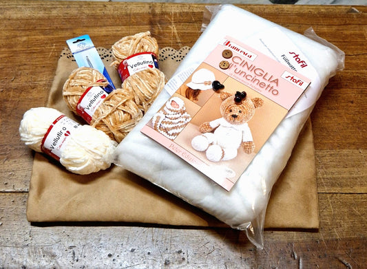 Kit Base per Amigurumi in Busta Scamosciata