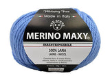 Lana Merino Maxy Tre Sfere 100% Naturale, Confezione da 500 grammi, 10 gomitoli, 16 colori