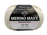 Lana Merino Maxy Tre Sfere 100% Naturale, Confezione da 500 grammi, 10 gomitoli, 16 colori