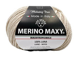 Lana Merino Maxy Tre Sfere 100% Naturale, Confezione da 500 grammi, 10 gomitoli, 16 colori