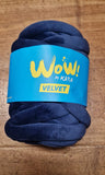 Fettuccia Wow Velvet in Velluto Tubolare, Spessore circa 2,5cm