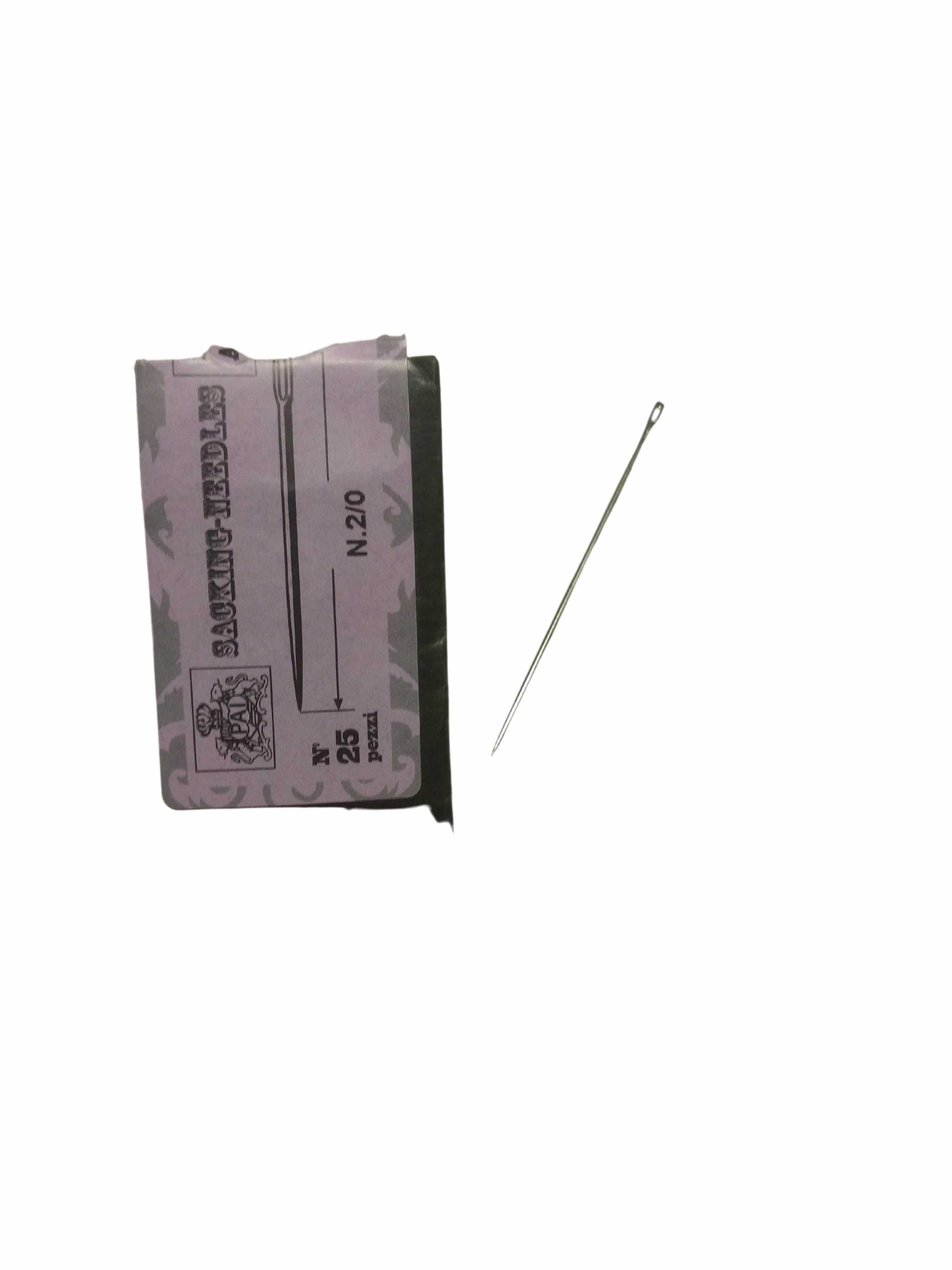 Aghi per Sacco Cruna Larga Resistenti Cucito Ricamo Cruna Larga Lunghi