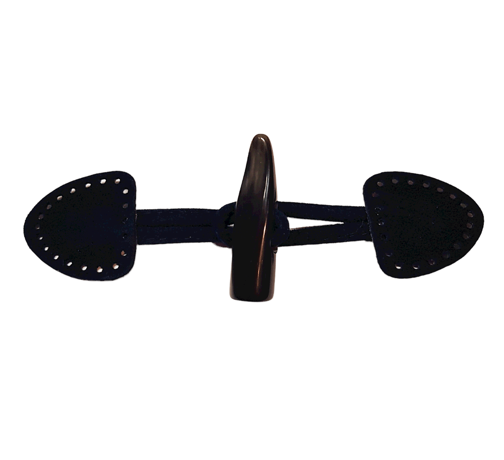 Alamaro Scamosciato per Abbigliamento, Montgomery o Giacca 16x4cm 1 Pezzo