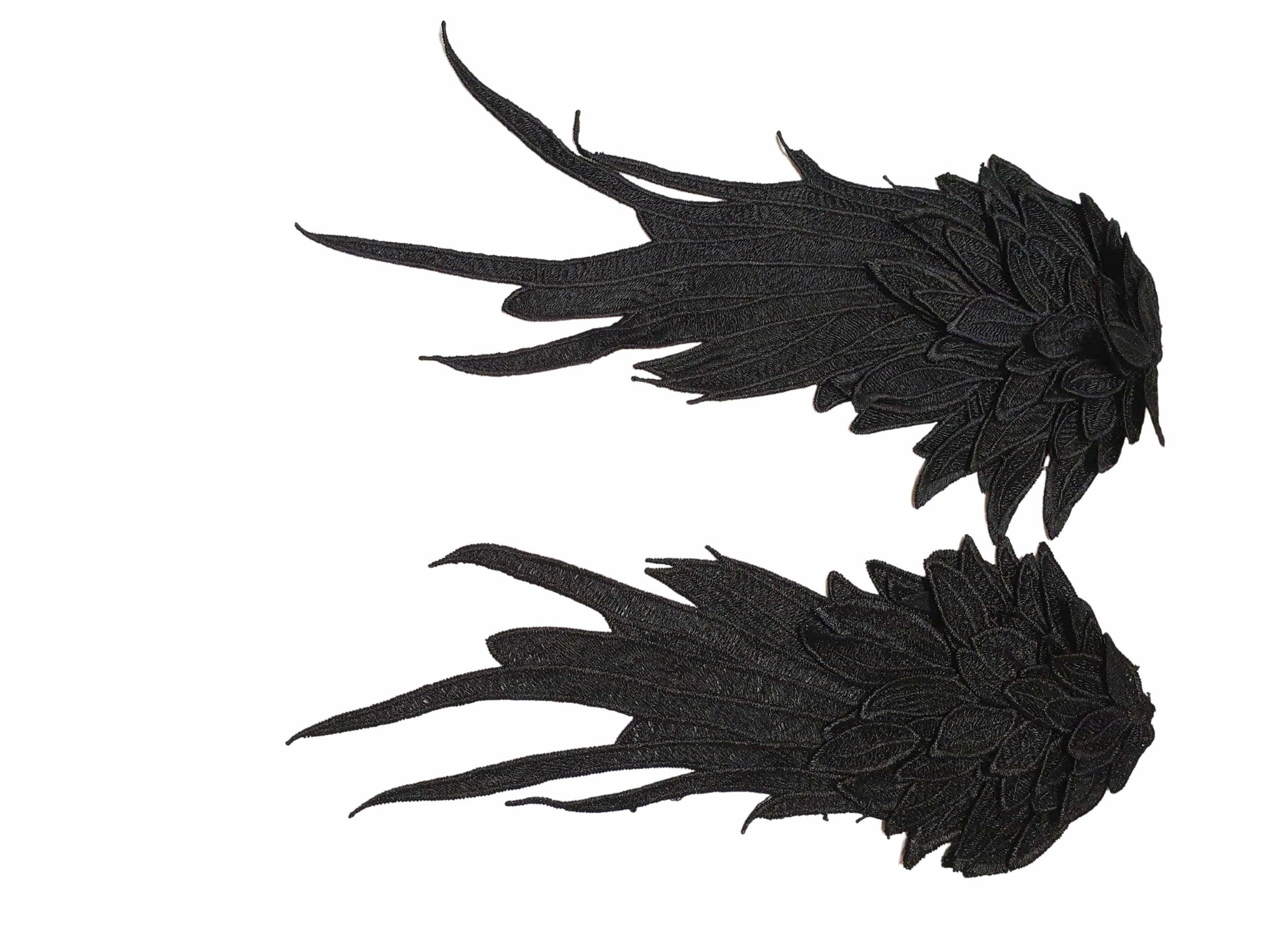 Applicazioni Macramè Nere per Spalle da Cucire Patch Cose Accessori