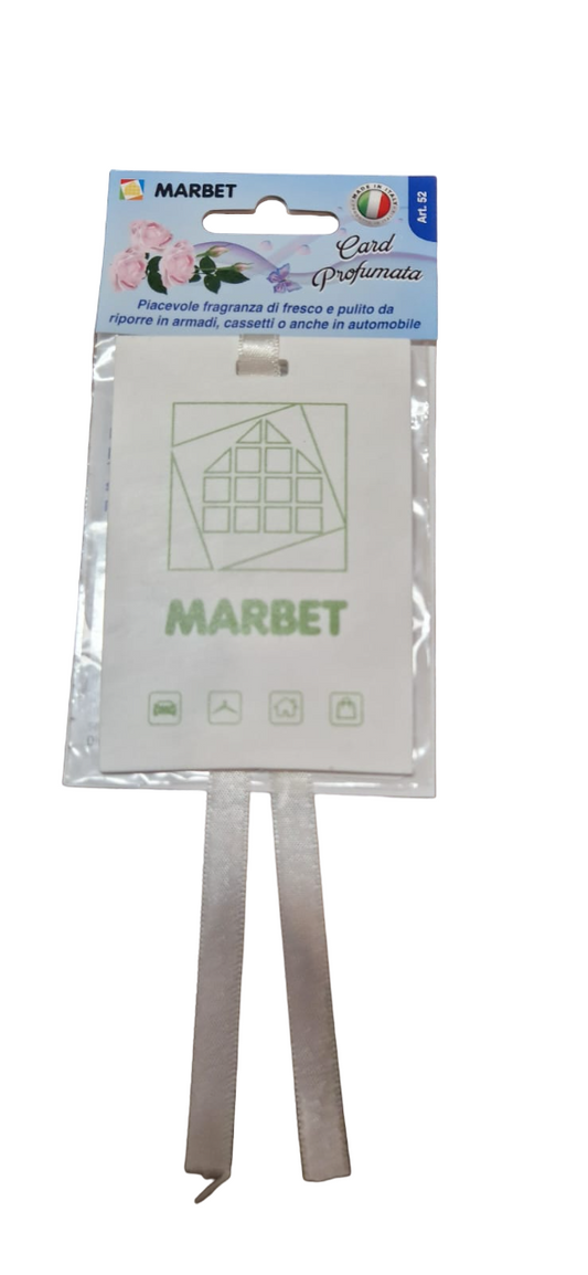 Card Profumata Agrumi per Armadi e Cassetti, Marbet Articolo 52