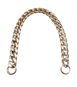 Catena in Resina con Anelli Apribili in Metallo Oro/Argento Lunghezza 50 cm 4 Colori 1 Pezzo