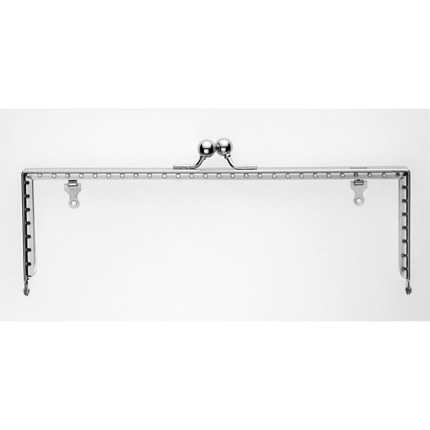 Cerniera chiusura clic clac borse Prym mod. Lucia rettangolare argento 