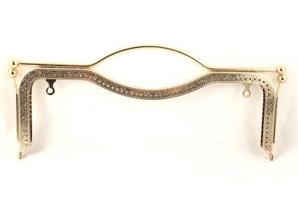 Chiusura Clik Clak 26 cm Maniglia Metallo Borse Fai da Te Cerniera