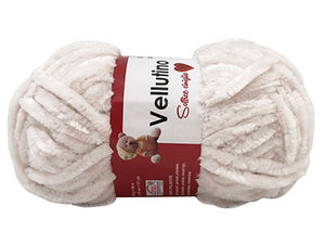 5 Gomitoli di Ciniglia Vellutino Tre Sfere Poliestere 250gr ideale per Amigurumi e Uncinetto