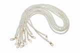Tracolla in Perle per Borse e Pochette, lunghezza 120 cm