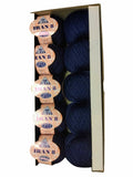 Scatola di Filato di Cotone Egiziano Iran per Uncinetto n°8 in Confezione da 500gr 12 Colori