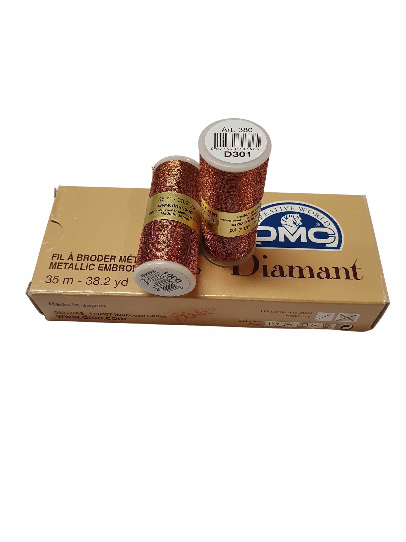 Filo Da Ricamo Metallizzato Oro E Argento - 12 Fili Da 8m Per Punto Croce E Lavori Artigianali - Foto 2