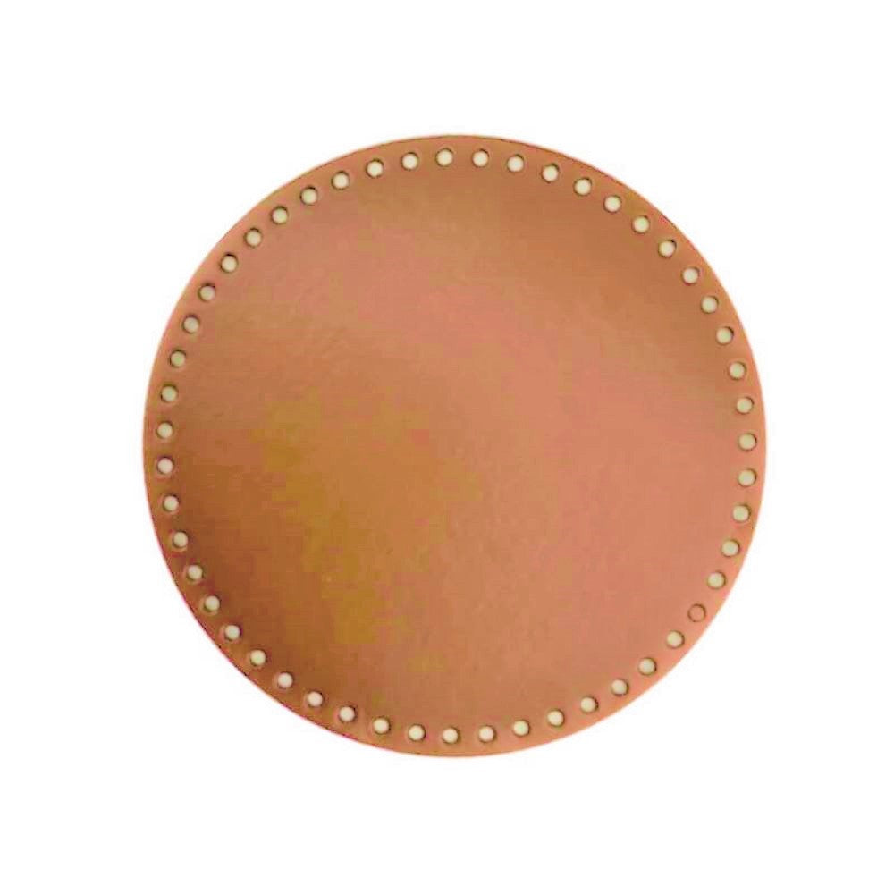 Fondo in Similpelle Rotondo 18 cm per Borse Hand Made 3 Colori Stafil