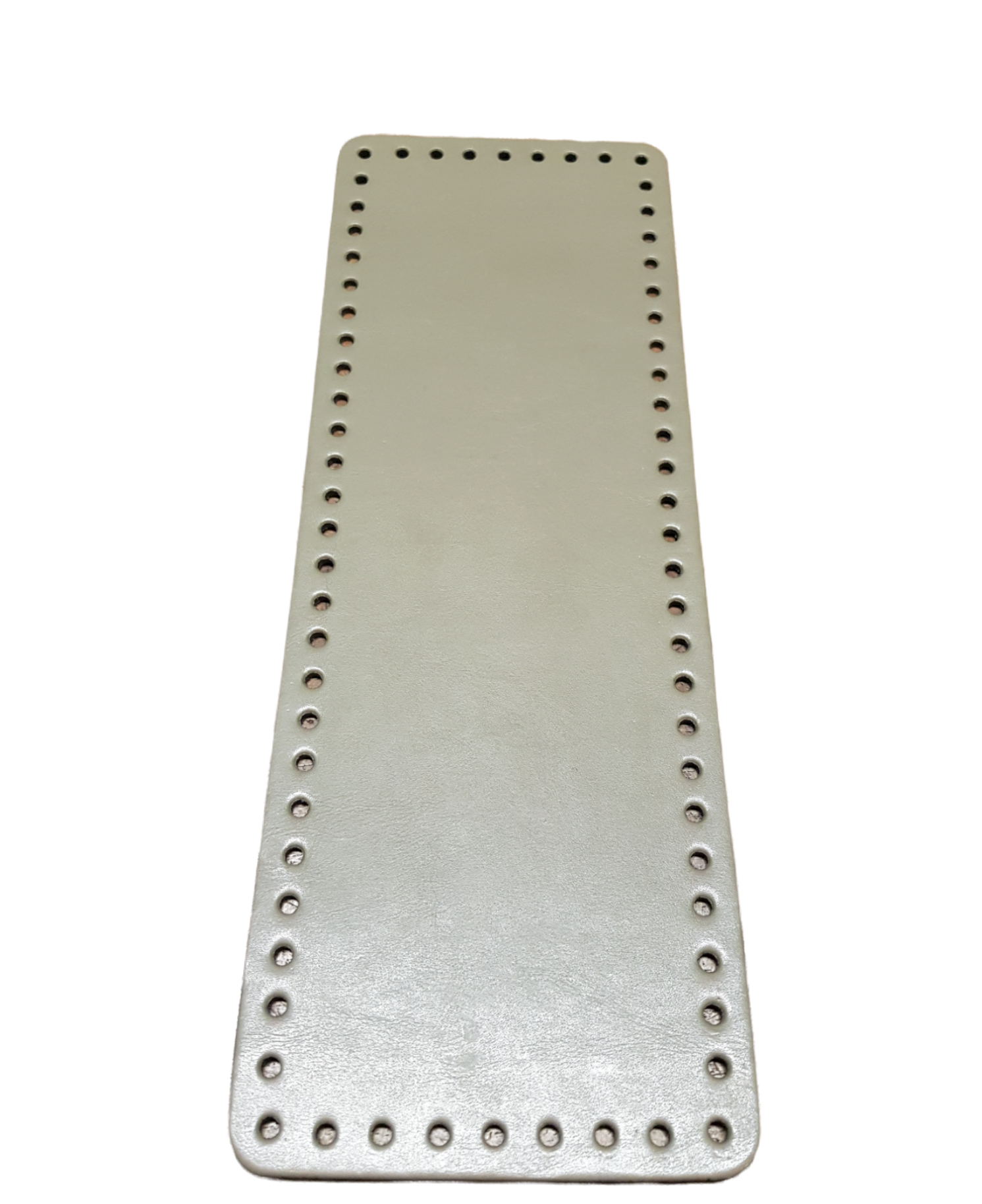 Fondo Rettangolare Tre Sfere in Similpelle per Borse, per Creare una Borsa Fai da Te, 31 x 11 cm