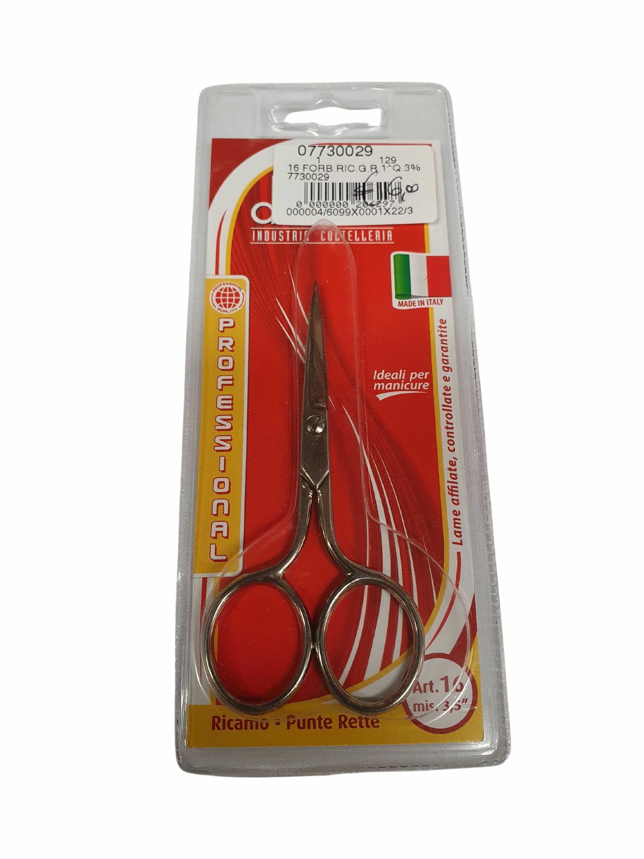 Forbici Zig Zag Per Tessuto - 23 Cm, Acciaio Inox, Lama Dentellata 5 Mm