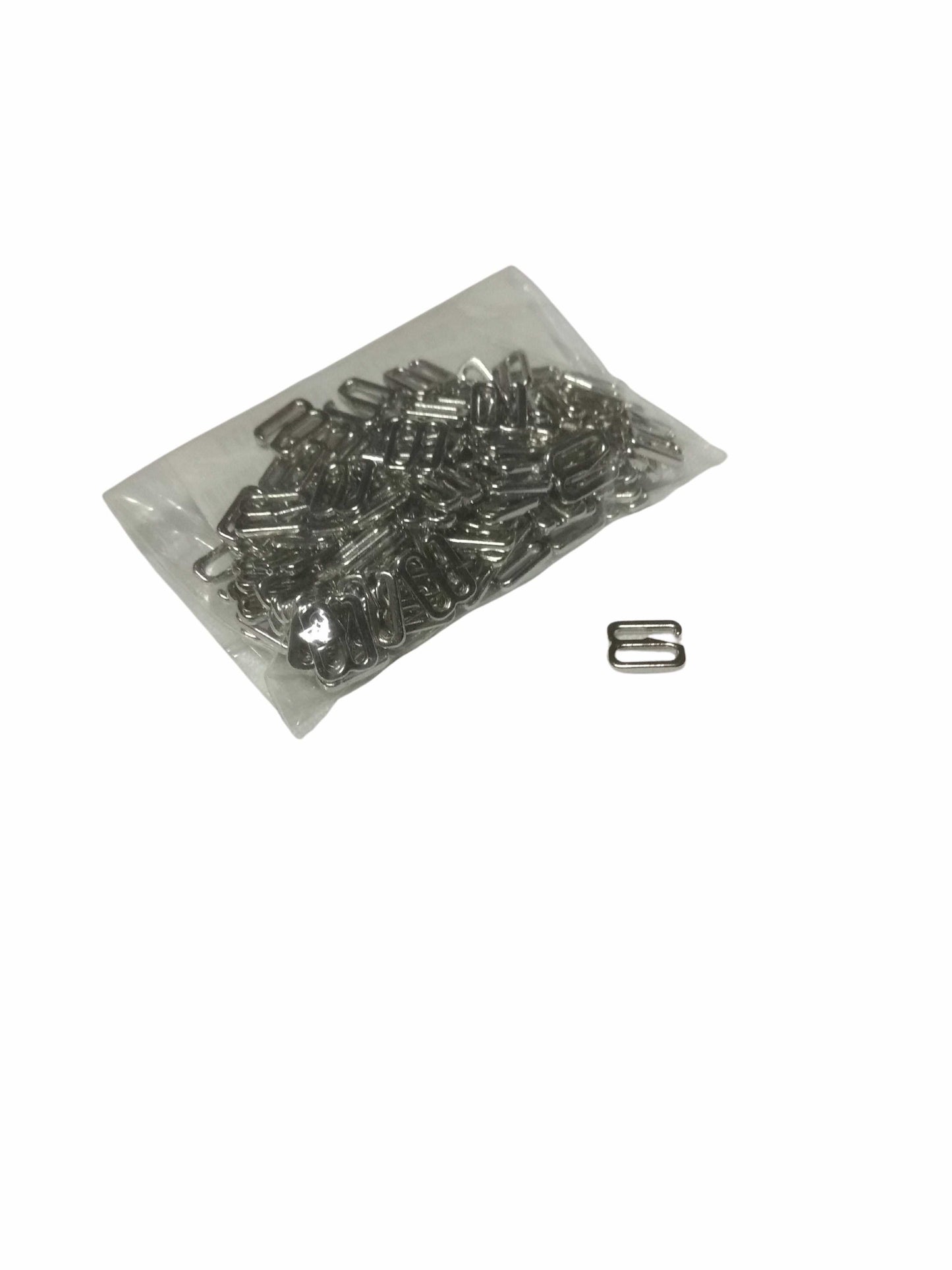 Ganci Passanti per Corsetteria Reggiseno Aperti 6 Misure 3 Colori 