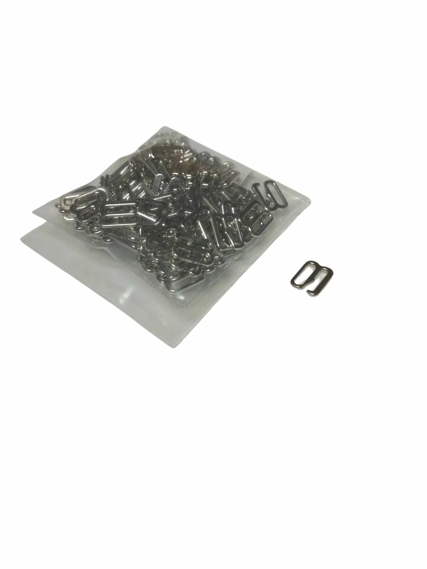 Ganci Passanti per Corsetteria Reggiseno Aperti 6 Misure 3 Colori 