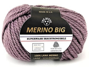 Confezione di Lana Merino Big Tre Sfere 100% Naturale, 500 Grammi, 5 Gomitoli, 25 Colori