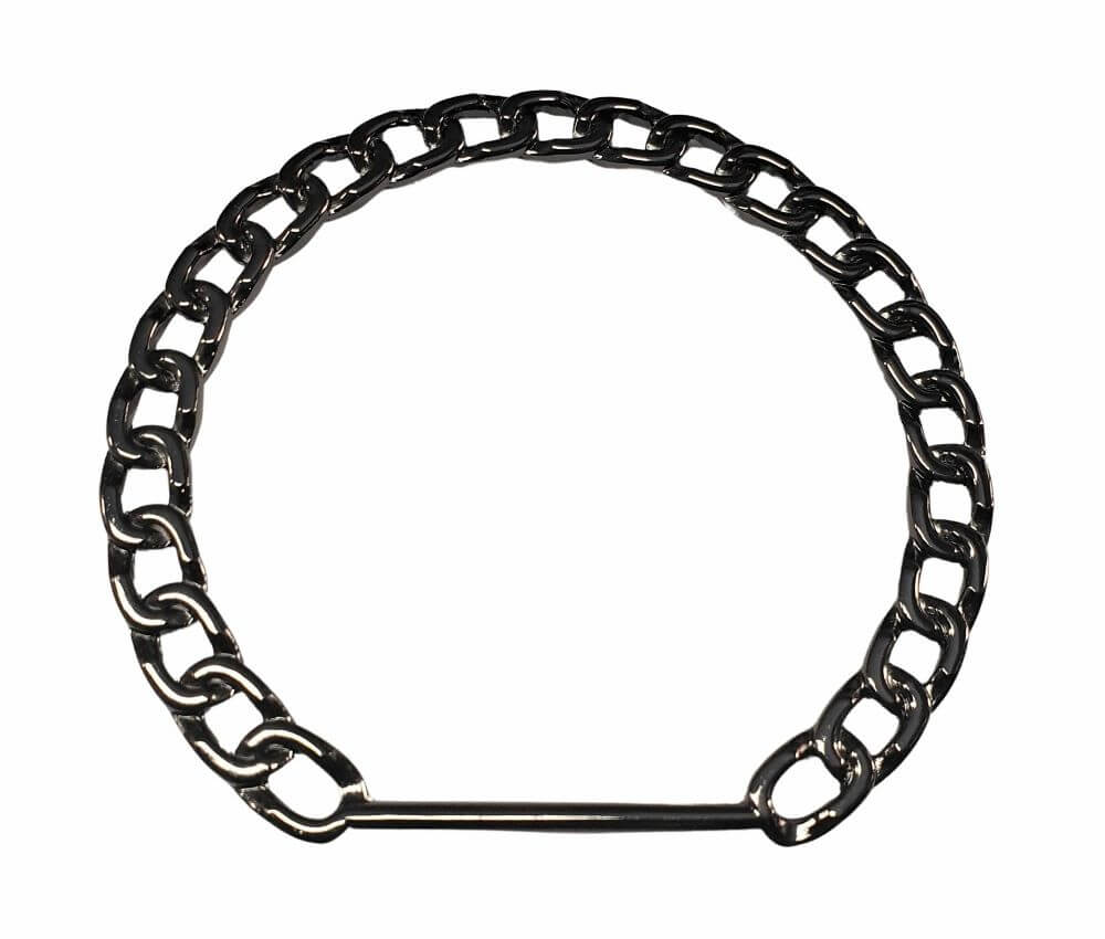 Manici per Borsa in Metallo con Catena Piatta da Portare a Mano