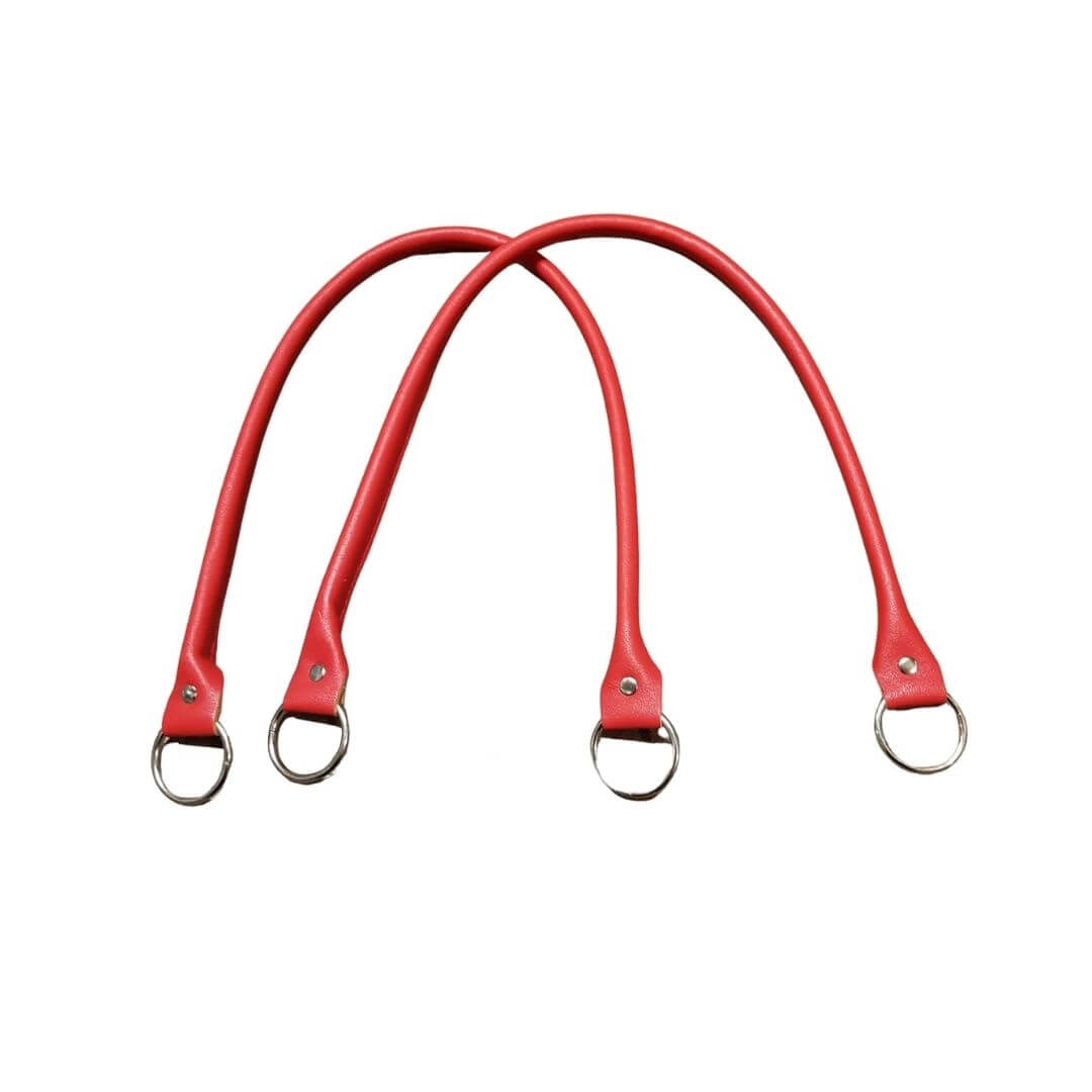 Manici in Ecopelle per Borse, 1 Coppia, Lunghezza 55cm, Marca BM � Merceria  Fassio