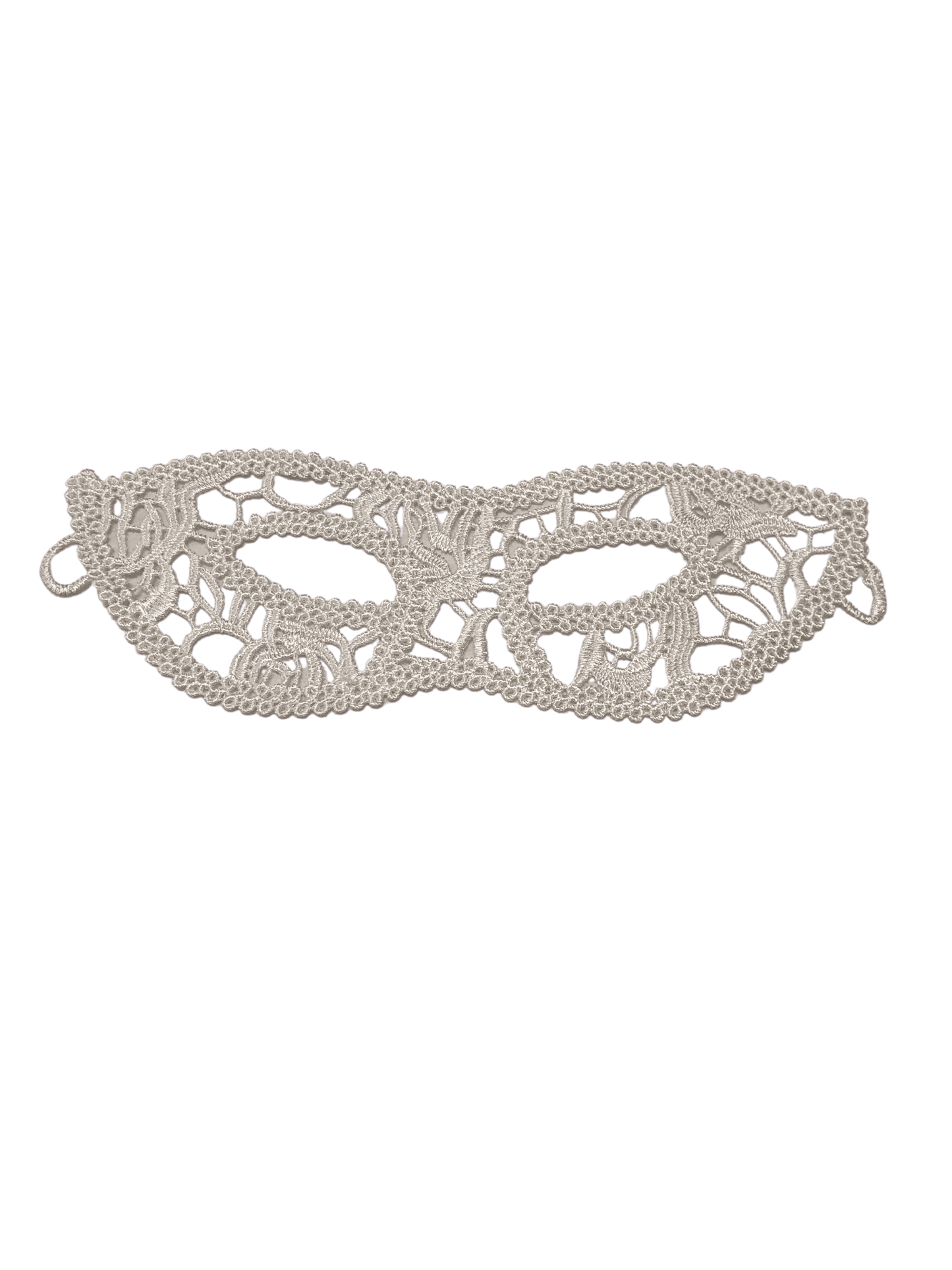 Maschera Bianca in Pizzo Mask Cose Cucire Accessori Applicazione