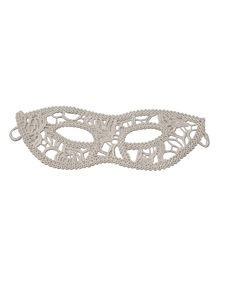 Maschera Bianca in Pizzo Mask Cose Cucire Accessori Applicazione