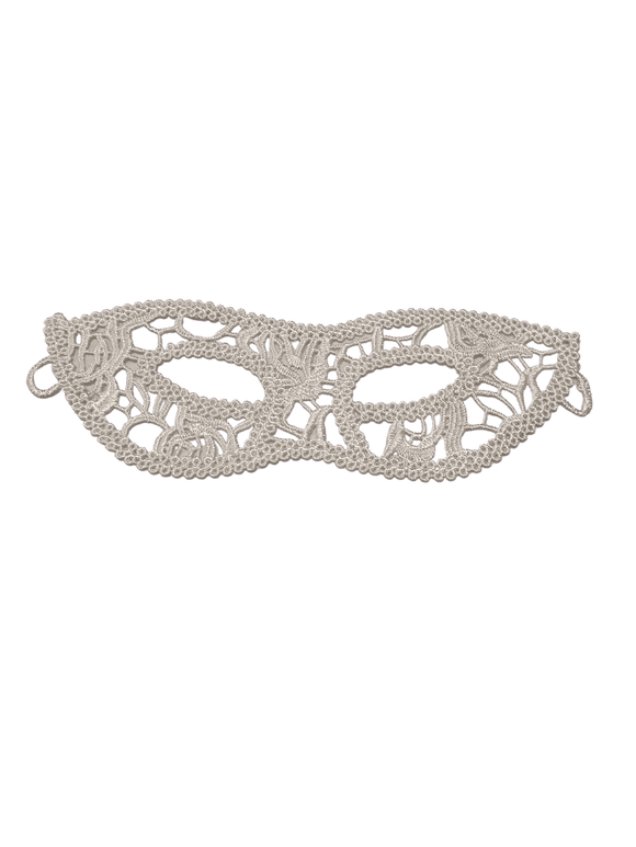 Maschera Bianca in Pizzo Mask Cose Cucire Accessori Applicazione