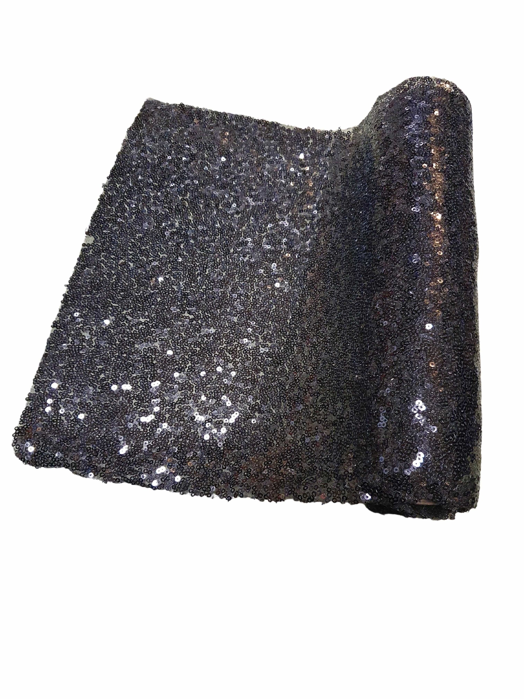 Filo Di Paillettes Lucide 100 Iarde 6mm Per Cucito Fai Da Te – PVC Oro, Nero, Rosso, Argento