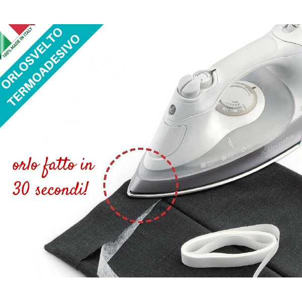 Nastro Termoadesivo Orlosvelto - 5m X 2cm Per Orli Senza Cucito - Foto 9