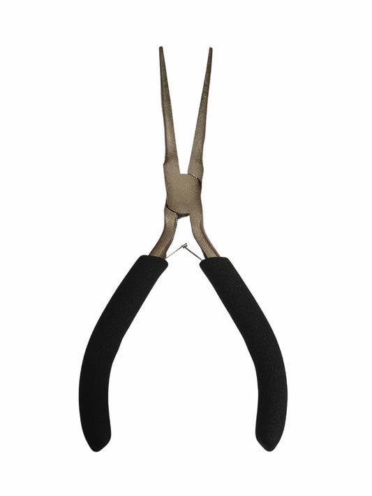 Pinza Tenaglietta a Punte Piatte in Metallo con Manici Gommati 15 cm