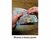 Kit Quadretti Ricamo Mezzo Punto Girasoli 30 x 40 cm Punto Croce
