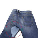 Rinforzi per Pantaloni di Jeans Termoadesivi Marbet art. 30 11 Colori