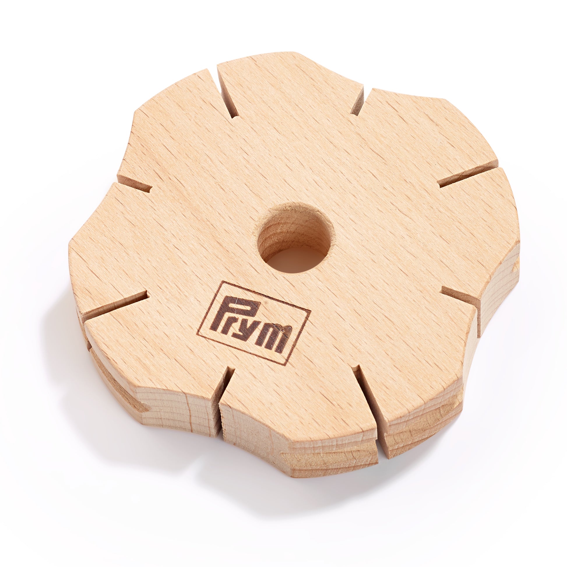 Stella per intrecciare lana o cotone Prym in legno fai da te hobbystica