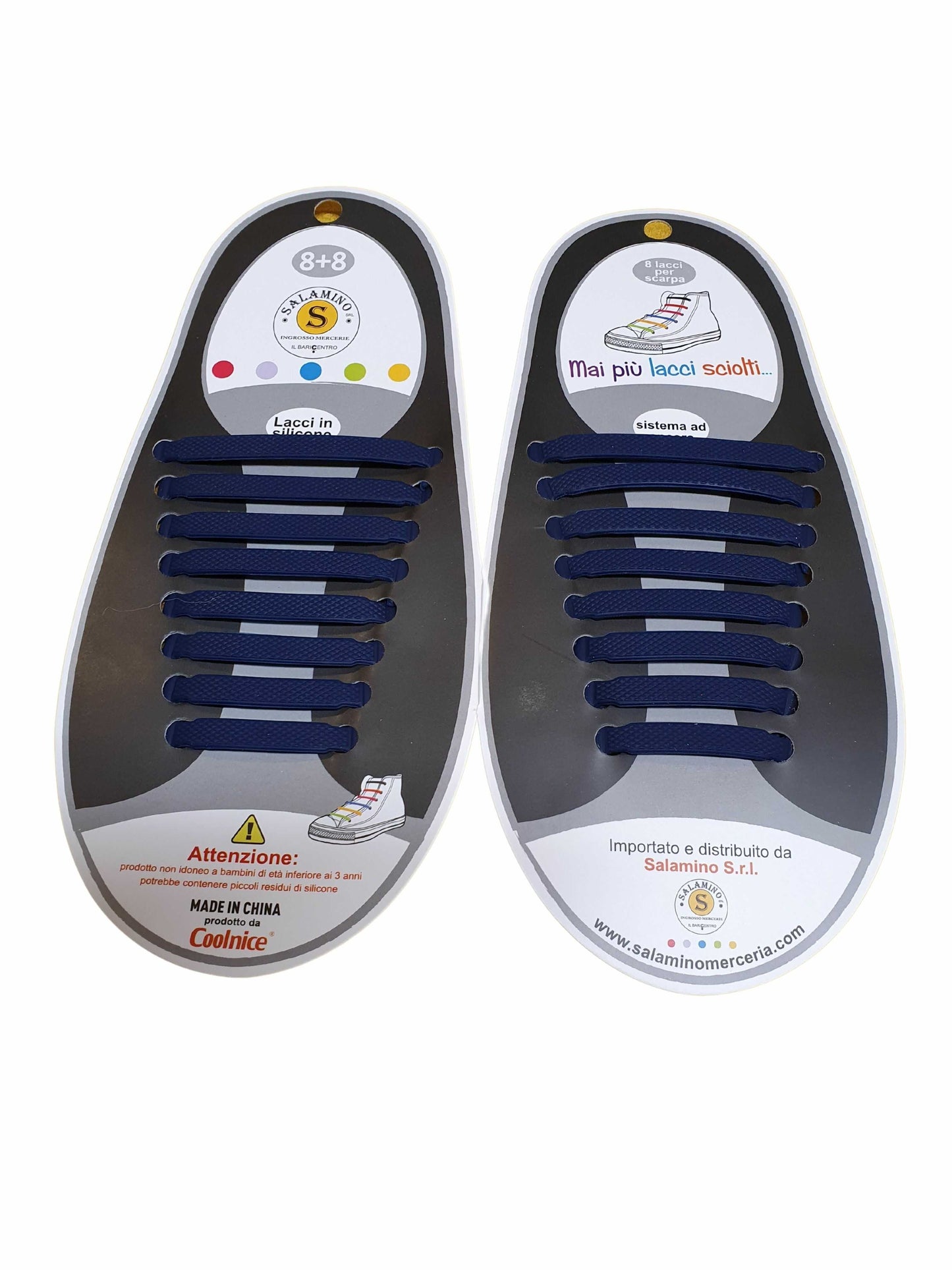 Lacci per Scarpe in Silicone Stringhe da Non Allacciare 13 Colori