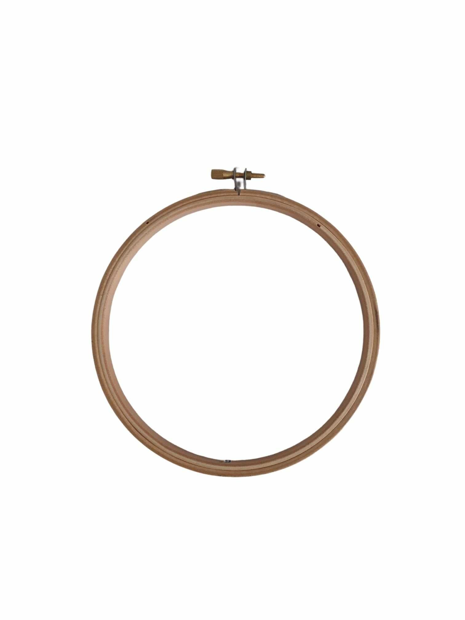 Cerchio Da Ricamo In Legno 15 Cm: Telaio Per Punto Croce E Cucito Creativo