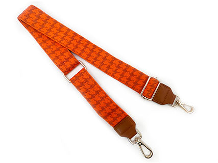 Tracolla Regolabile Per Borsa, Larghezza 3,8 Cm, Lunghezza 75-135 Cm, Colore Rosso E Bianco