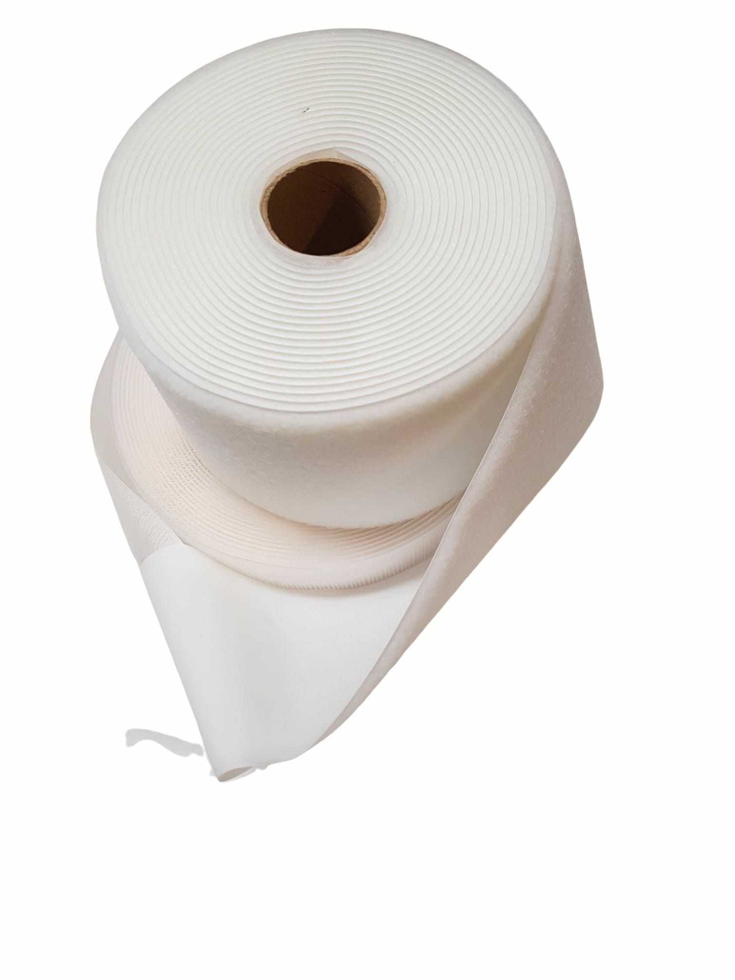 Velcro Bianco Altezza 10 cm da Cucire pezza da 1 mt Maschio Femmina