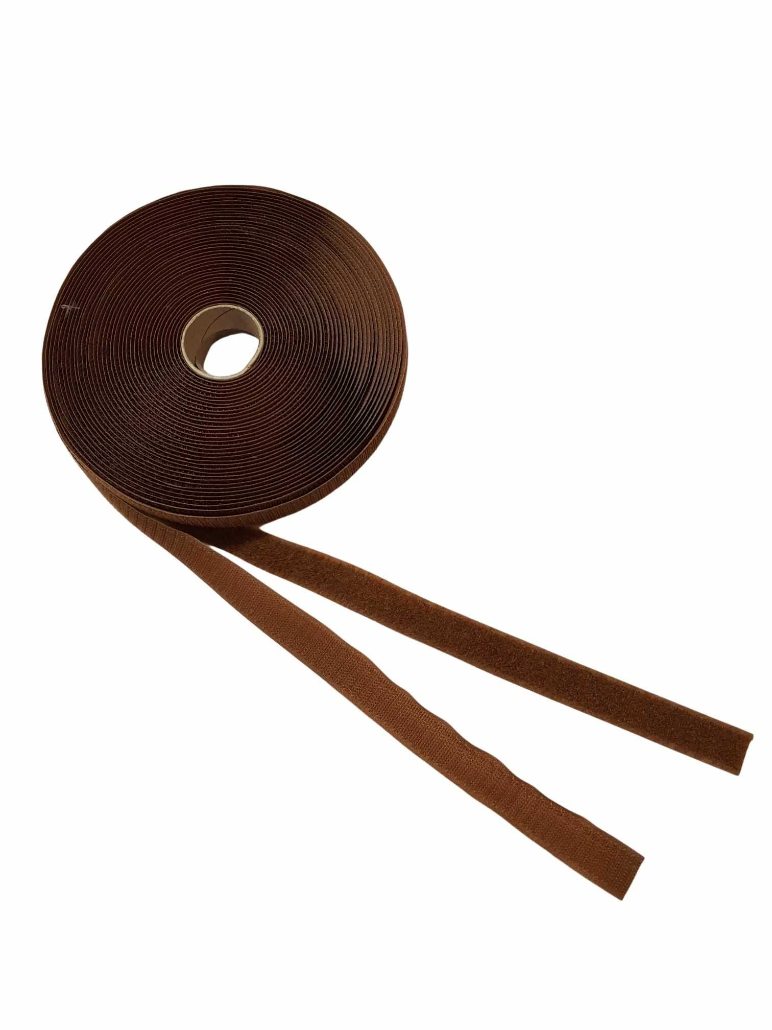 Nastro Velcro Da Cucire Alfatex 20mm - Marrone Scuro, Gancio E Anello - Foto 12