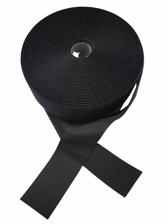 Chiusura A Strappo Velcro 1 Metro Da Cucire - Nero, Completo Maschio E Femmina - Foto 7