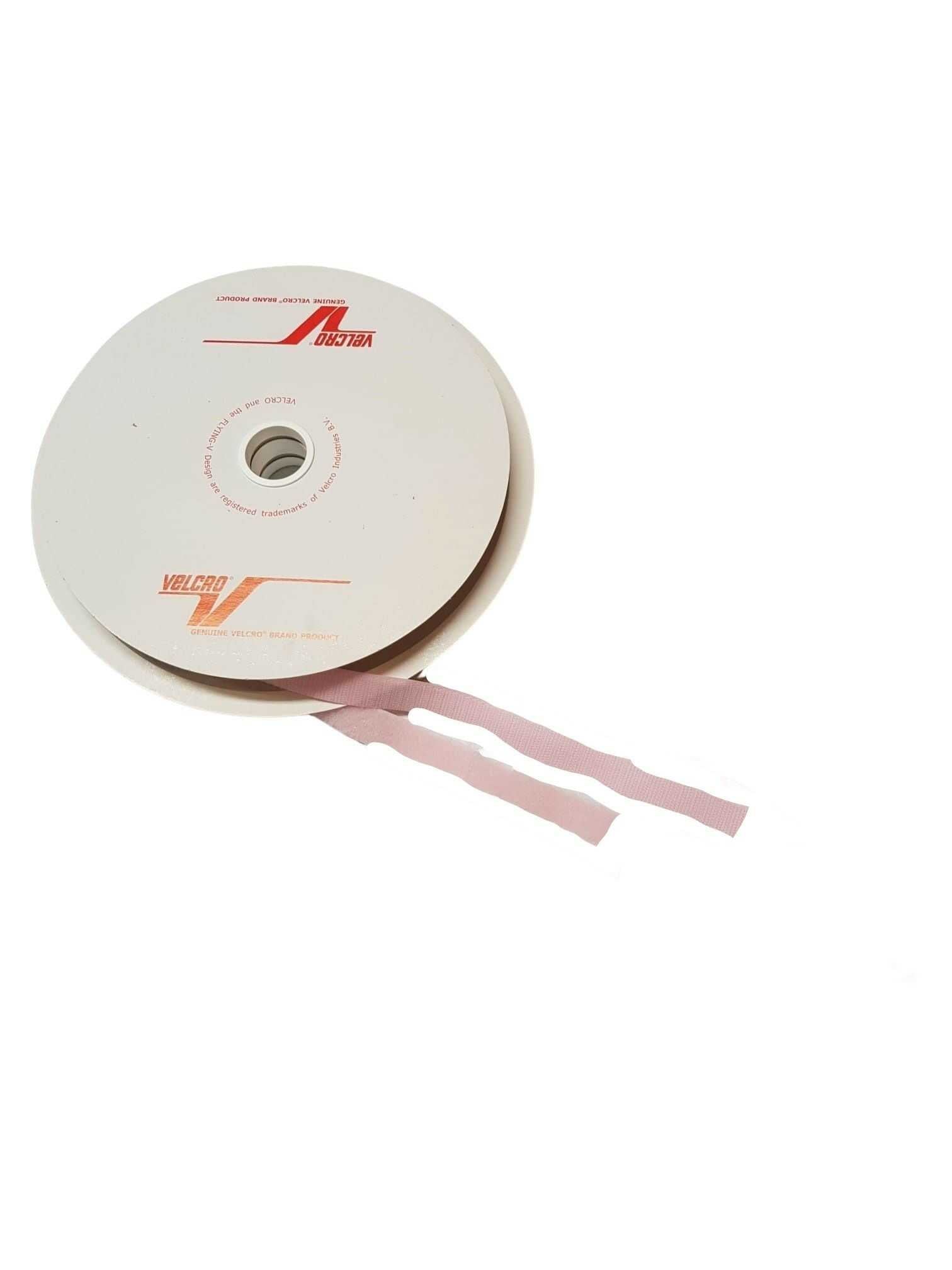 Velcro Rosa Chiaro da Cucire Altezza 2 cm pezza da 1 mt Maschio Femmina