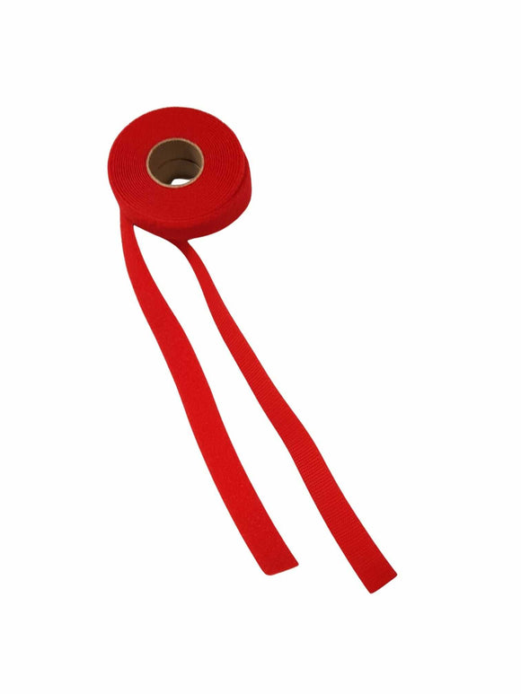 Velcro Rosso da Cucire Altezza 2 cm pezza da 1 mt Maschio Femmina